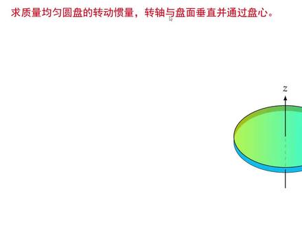 转动惯量,定积分#微积分 #物理