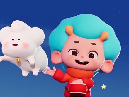 东东唱着歌儿出发咯,给我点赞哟!咚咚隆咚咚锵!#儿歌 #动画 #金映奖动画单元