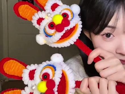 新年吉祥醒狮灯笼教程