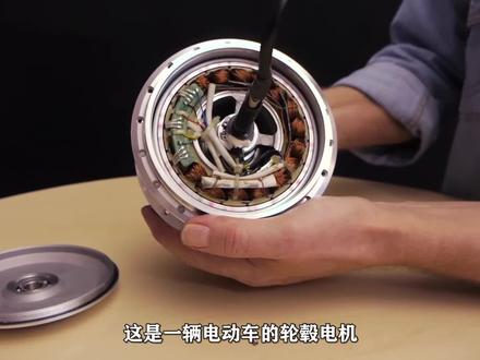 不可思议的轮毂电机,在车轮上装上电机,有趣的现象发生了