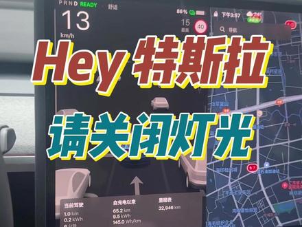 新能源汽车语音关闭灯光 #特斯拉语音指令功能 #领克关闭灯光 #语音关闭大灯