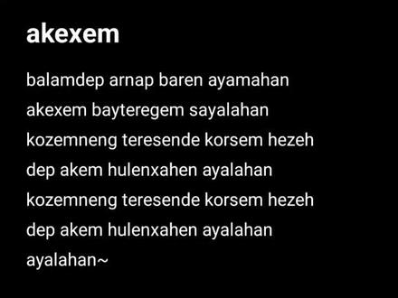 #音乐分享
akexem