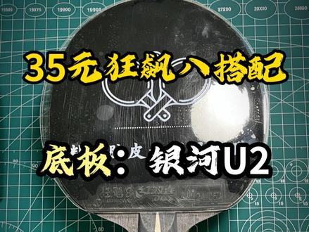 适合学生党的狂飙三,35瑕疵成品拍狂飙三安排上。#乒乓球拍 #红双喜 #乒乓球拍胶皮 #狂飙三胶皮 #狂飙八