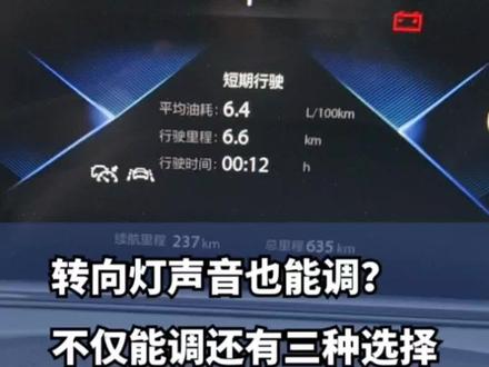 转向灯声音也能调?
不仅能调还有三种选择 #隐藏功能 #每天分享汽车知识 #长安逸动PLUS #长安百亿惠民购车季 #厉害了我的车