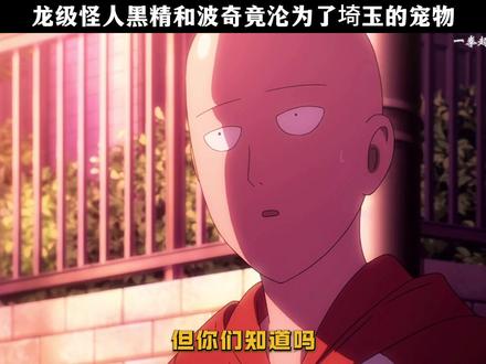 龙级怪人黑精和波奇竟沦为了埼玉的宠物#一拳超人