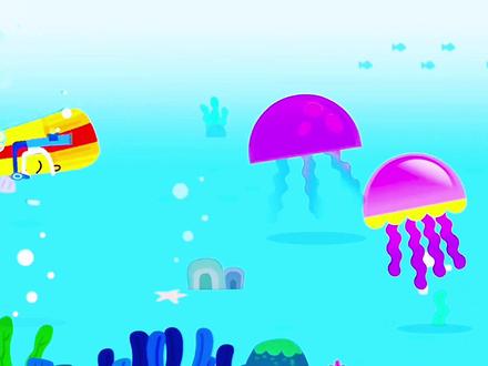 宝宝巴士 一起画水母吧#简笔画 #宝宝巴士画画 #简笔画幼儿园