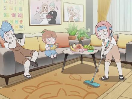 爸爸对女儿的成长是至关重要滴 #轻漫计划 #充能计划 #原创动画