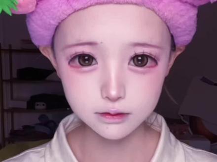 不用加上下睫毛的萌萌蕾系眼妆~ #科奈美木偶洋装#科奈美
#萌妹妆容教程 #下垂眼