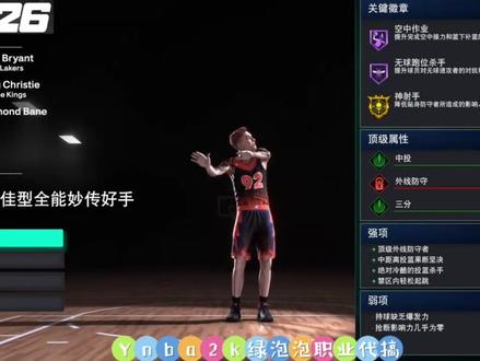 一条视频摧毁你手里的所有203建模#游戏2k #nba2k26#2k26建模#2k26mc#steam游戏