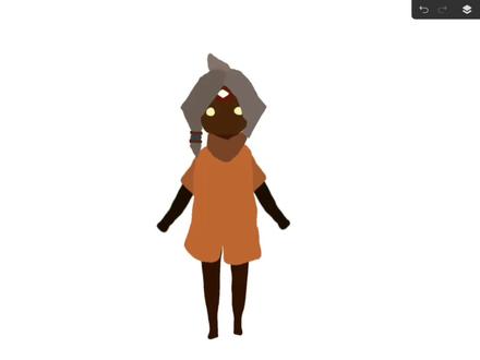 #光遇#画光遇 我这个光崽胳膊咋画的有点不对呢?