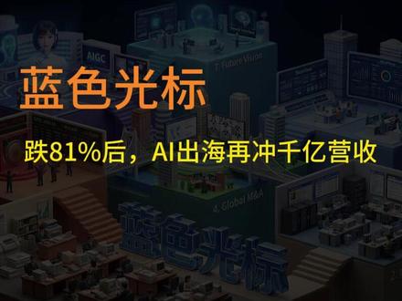 蓝色光标:跌81%后,AI出海再冲千亿营收 #蓝色光标 #Loomi 蓝色光标的故事描绘了一家中国公关公司从1996年创立,通过大规模并购迅速扩张,成为全球前十营销集团。然而,激进的并购导致其商誉一度超越净资产,股价暴跌81%,毛利率锐减,陷入严重财务危机。公司随后通过出售海外资产剥离商誉、聚焦中国品牌出海业务并全面拥抱AI技术,成功实现了绝地反击与战略转型。