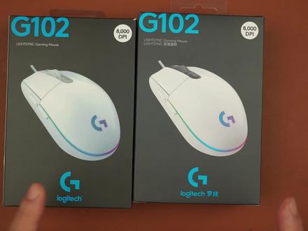 拆解罗技g102有线鼠标,一真一假#罗技鼠标 #拆解 #鼠标 #假货辨别 #避坑