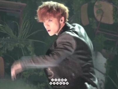 #鹿晗 131112 MAMA颁奖典礼 双人舞#鹿晗早期视频