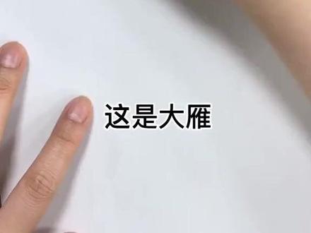 我们只需要画出一个大雁#logo设计 #头像设计 #商标设计 #怎么画简笔画 #姓氏