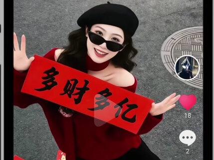 今年一定要拍出跨年氛围感大片,2026新年预知照ai指令教程来了,#豆包ai#豆包P图已经nextlevel了 #新年照片新年拍照氛围感ai生成口令新年ai写真生成特效拍同款#新年预制照提前预习过年拍照姿势