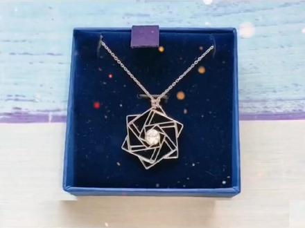 用订书钉给天天为你做手工的闺蜜做一个六芒星项链叭!#教程 #手工diy #手工