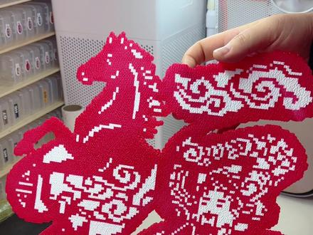 超级大福澡巾烫过程
#拼豆#拼豆澡巾烫 #澡巾烫教程 #澡巾烫 #拼豆福字