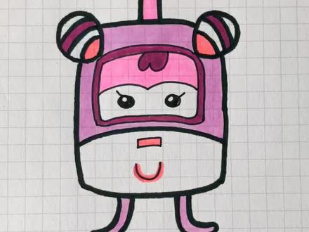 孩子们喜欢的救援专家小爱来了,最简单的画法,记得收藏哦。#简笔画 #小爱同学 #抖音小助手