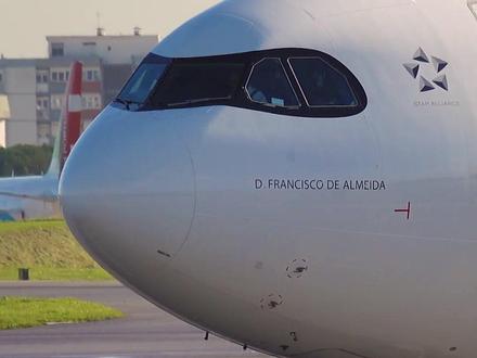 空客A330Neo起飞全过程#拍飞机 #追飞机的人 #空客