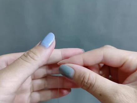 #微钩
小荷花的花萼钩织教程,相信你们一看就懂😁👍