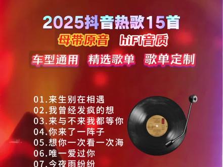 #每日分享 #伤感音乐 #网红情歌100首 #2025抖音热门歌曲 #一夜爆红10首歌 @抖加🔥上热门🔥dou+🔥热点宝
