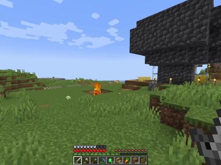 我的世界1.18生存08:新版的绿宝石都能在地上挖到,太离谱了 #我的世界