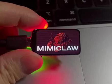 在ESP32上运行的OpenClaw开源项目MimiClaw #esp32 #openclaw #开源项目 #大模型 #AIAgent