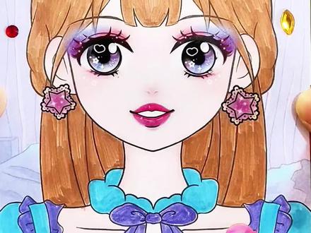 我和姐姐到底谁画的好看,喜欢我的人一定好多好多,哼💢#脑洞大开 #亲子 #换装贴纸 #一起学画画 #儿童创意手工