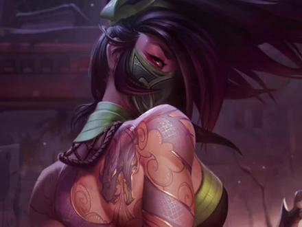 我就是这样的,你自己习惯吧—离群之刺阿卡丽#lol #无背景音乐英雄语音