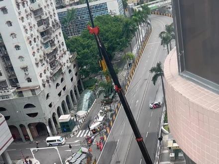 賽車真的好刺激
炒車了
#澳門格蘭披治大賽車