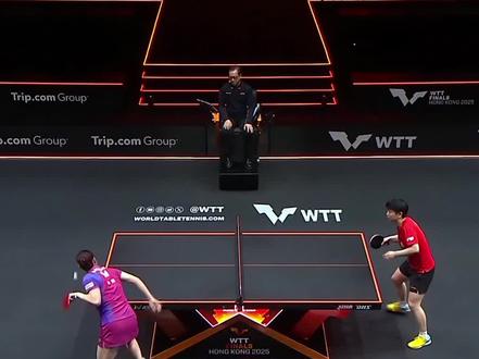 莎莎的眼睛就是尺,看她挑战鹰眼全过程,日本教练都笑不活了,长崎美柚更是不好意思了。#孙颖莎 #抖音电脑版