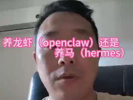养龙虾(openclaw)还是 养马(hermes) 养龙虾(openclaw)还是 养马(hermes)
#openclaw #Hermes #智能体 #大模型应用 #AI编程