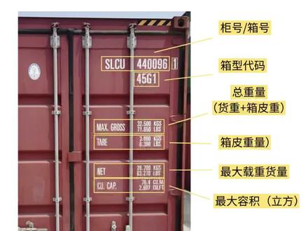 做外贸要了解清楚的集装箱知识! 一、大柜、小柜、双背是指?
1.大柜一般指 40 英尺的集装箱,通常指 40GP 和 40HQ。45 英尺集装箱通常认为属于特种柜。
2.小柜一般指 20 英尺的集装箱,通常是指 20GP。
3.双背是指两个20英尺的小柜。比如一辆拖车同时拉两个20英尺的小柜;港口吊装时,一次性吊装两个20英尺的集装箱到船上。
二、什么是GP、HQ?
1.GP :General Purpose(Containers)普通标准集装箱
2.HQ/HC: High Cube(containers)高柜,两者是一样的意思
三、集装箱有哪些常见规格?
① 20尺普柜(20GP): 约6.096米长,2.6米高,2.35 米宽,一般装货 28 CBM 左右。
② 40 尺高柜(40HQ): 约 12.192米长,2.9米高,2.35米宽,一般装货 68 CBM或78 CBM 左右。
③ 40 尺普柜(40GP): 约 12.192米长,2.6米高,2.35 米宽,一般装货58CBM 左右。
④45 尺高柜(45HQ): 约 13.716米长2.9米高,2.35 米宽,一般装货 75CBM 左右。#外贸 #外贸出口 #国际贸易 #外贸人 #外贸订单