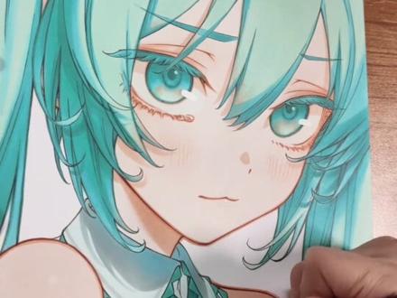 团员们的初音合集~ #手绘#初音未来 #绘浮生 #青年创作者成长计划