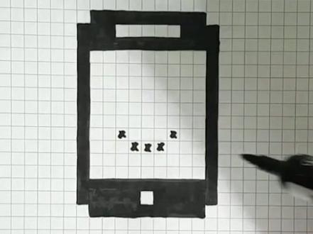 手机画第二弹 简单又好画☺☺#像素画教程