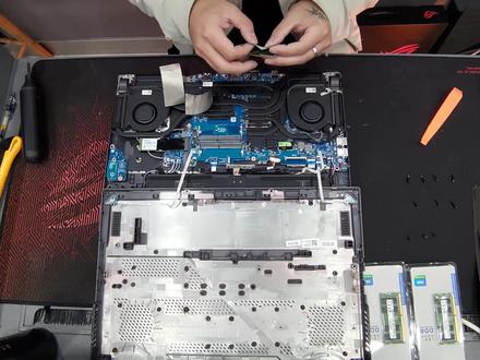 枪神5P/3070/16G升级到 双通道三星32GB(还有货哦)#拆机 #枪神5plus
