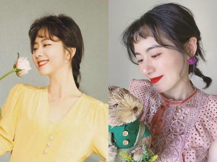 夏天这样扎,心情甜过初恋#谭松韵 同款 #低马尾 #编发 #短发 #穿搭