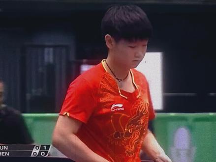孙颖莎,一战成名天下知 #孙颖莎 #陈梦 #国乒 #抖音精选 #青年创作者成长计划