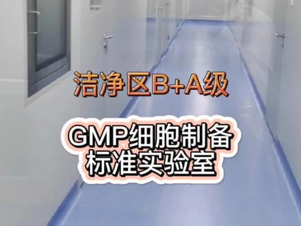 GMP细胞制备标准实验室
