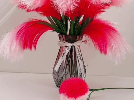 芦苇花教程来咯#爱手工爱生活 #手工diy @抖音小助手 #馨儿手工