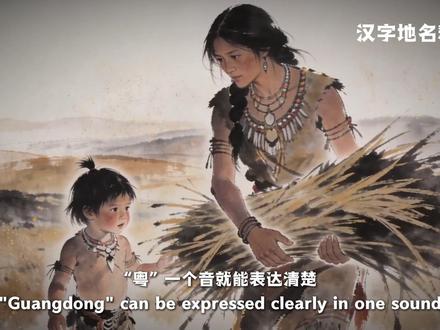 一个恐怖的字“粤”是什么意思?广东人必看 #中文复兴计划 #汉字 #甲骨文 #中国文化 #广东