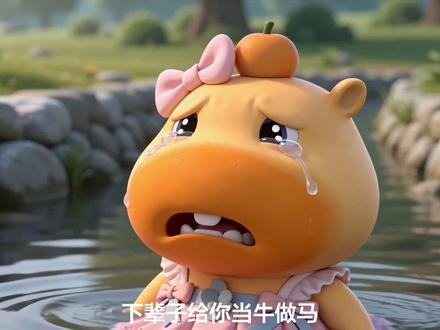 今天是啥剧情😳#水豚噜噜#噜妹#草地牛#动画小故事