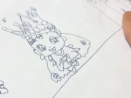 睡前的功夫画了个月神萌可#萌可 #萌可精灵 #萌可玩具 #月神萌可 #真实生活分享计划