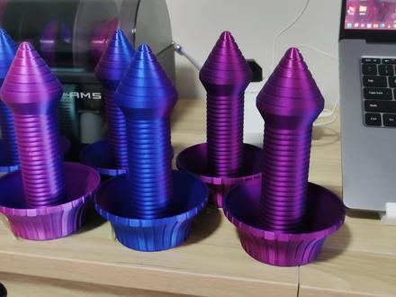 如何成功打印伸缩剑?(参数修改教程)#3d打印伸缩剑 #3d打印玩具 #拓竹 #蓝极光