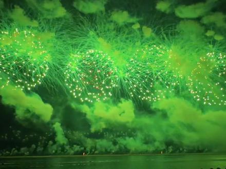 2026.5.2上海今晚的金山城市沙滩国际烟花秀,七彩祥云美翻天了#烟花秀 #上海金山城市沙滩国际烟花秀 #完整版