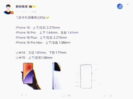 小米15这次的黑边控制可以啊!安卓最窄了吧?#小米15