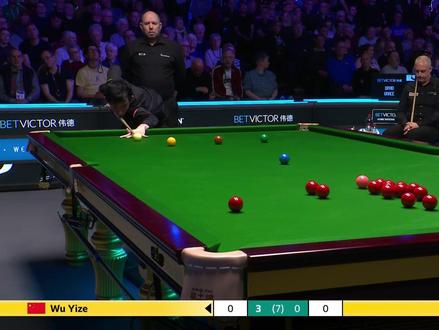 2026威尔士公开赛,吴宜泽连赢四局零封对手,4比0晋级8强 #吴宜泽 #斯诺克 #晋级 #斯诺克威尔士公开赛