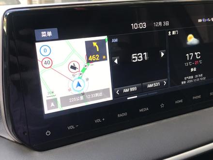 菲斯塔,途胜,低配中控升级高配中控,自带导航,语音控制,QQ音乐,可以安装高德地图,酷狗音乐使用。