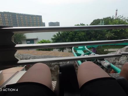#成都欢乐谷 #过山车 #第一视角 一大半都招了😂