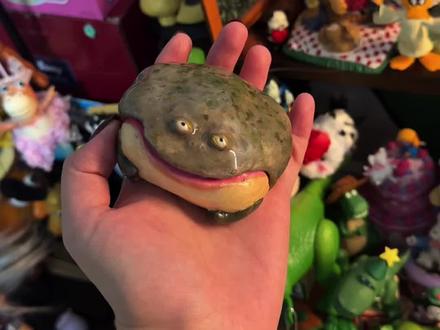 我也有小丑蛙啦#手工 #石塑黏土#小丑蛙